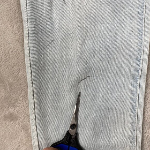 Levis Silvertab Woman's Jeans Size 8 Regular Light Wash 100% Cotton High Rise - Picture 9 of 16